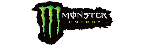 Monster Energy logo.