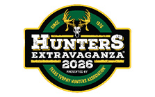 Houston Hunters Extravaganza show logo.