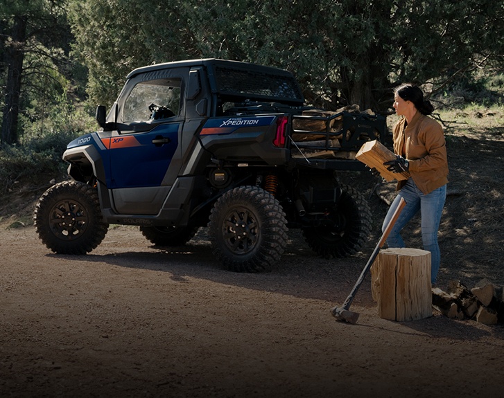 View accessories from the Polaris XPEDITION Utility Package.