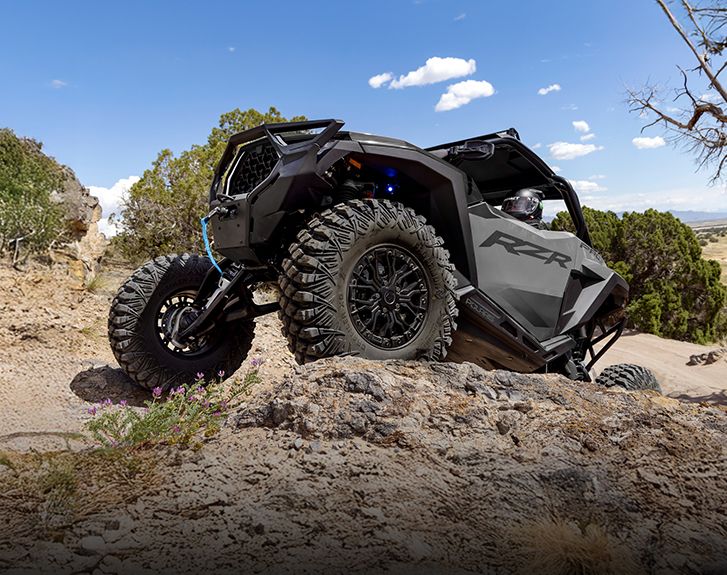 View accessories from the RZR Pro S Rock Package.