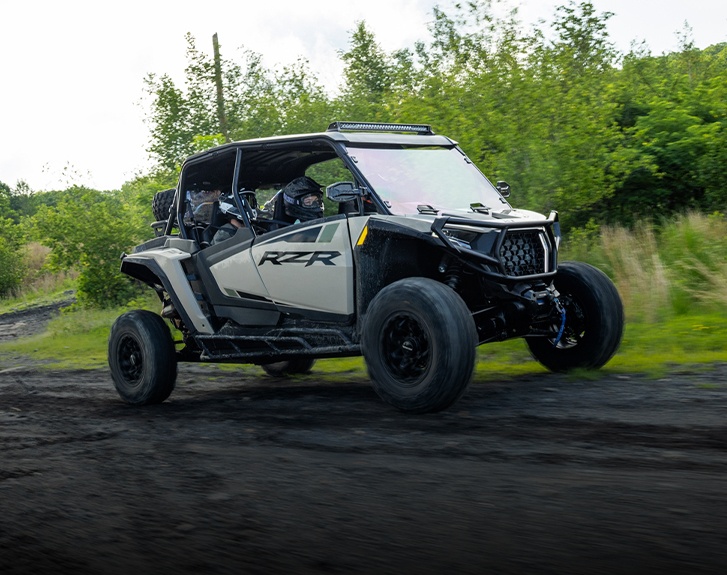 View accessories from the RZR XP Trail Package.