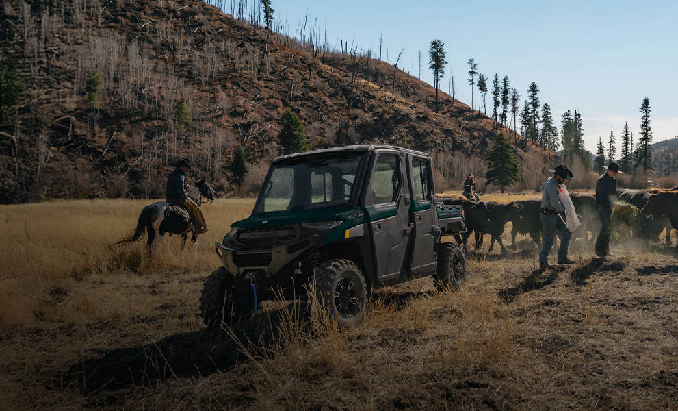 Ranching ATVs & Side-by-Side (SxS) Vehicles | Polaris Off-Road