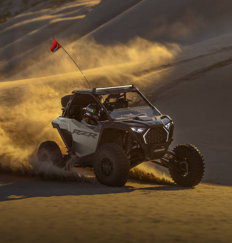 Explore SxSs and UTVs for Desert & Dune Riding.