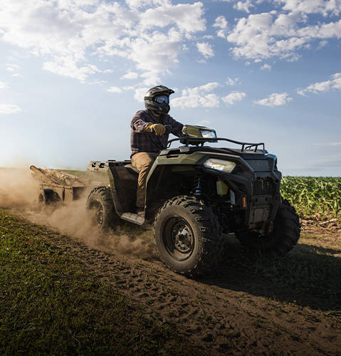 Explore SxSs and utility vehicles for Property Maintenance.