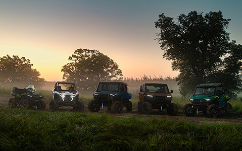 Explore the 2027 Polaris Off-Road lineup.