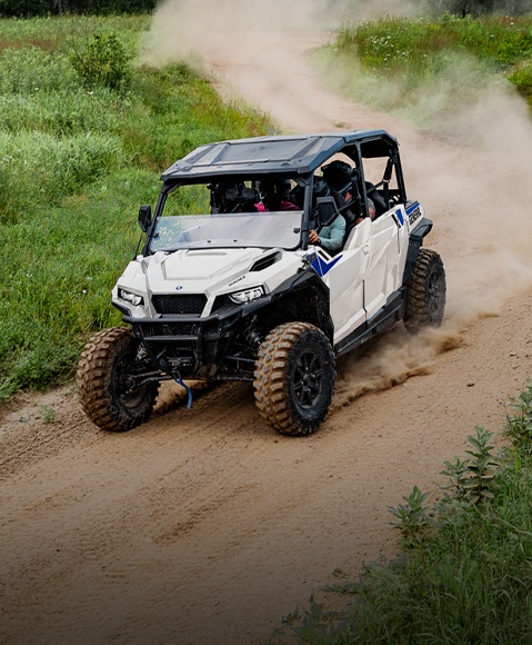 Explore 2027 Polaris GENERAL Crossover Side-by-Sides.