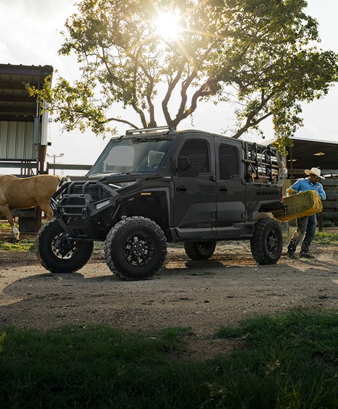 Explore UTVs, Side-by-Sides, & ATVs for Farming.