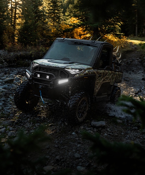 Explore UTVs, Side-by-Sides, & ATVs for Hunting.