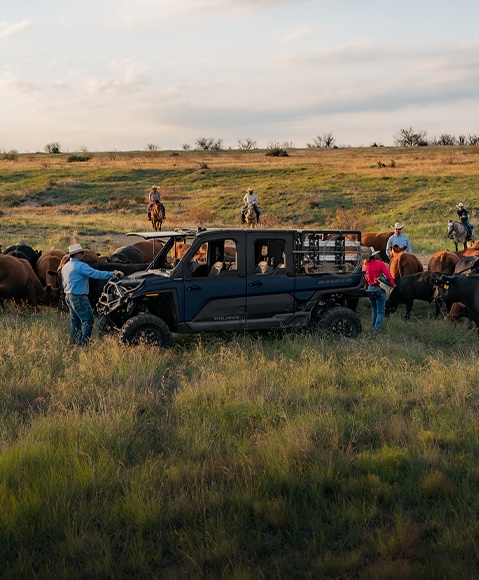 Explore UTVs, Side-by-Sides, & ATVs for Ranching.