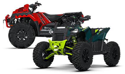 Explore featured Sport and High-Performance ATVs.