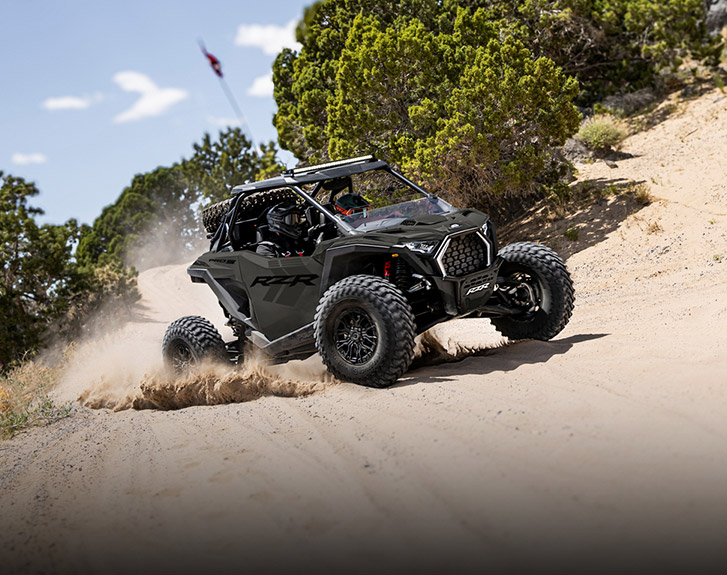 Explore accessories from the RZR Pro S Desert Package.