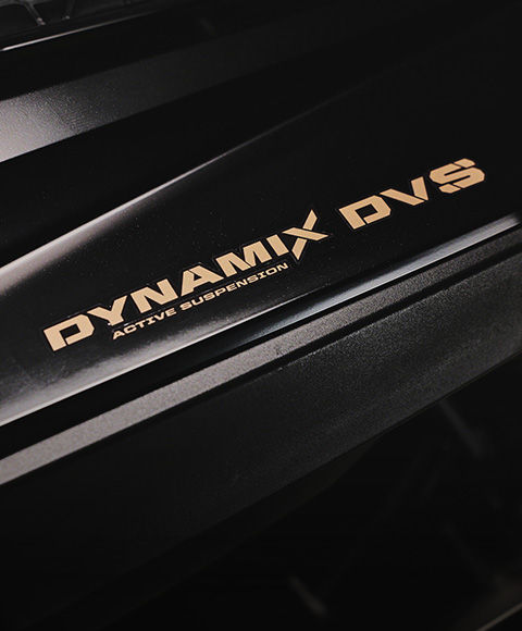 Explore DYNAMIX DVS active suspension.