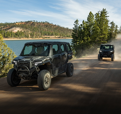 Explore Polaris XPEDITION enclosed cab Side-By-Sides.
