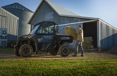 Polaris Farming recommended accessories page screenshot