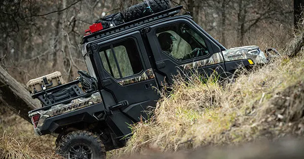 Ranger CREW 570 with poly front and rear doors going up