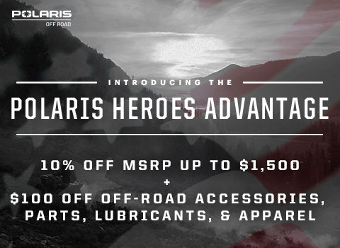 Polaris Heroes Advantage Offer Polaris Sportsman