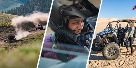 Collage for Polaris Off-Road International Female Ride Day