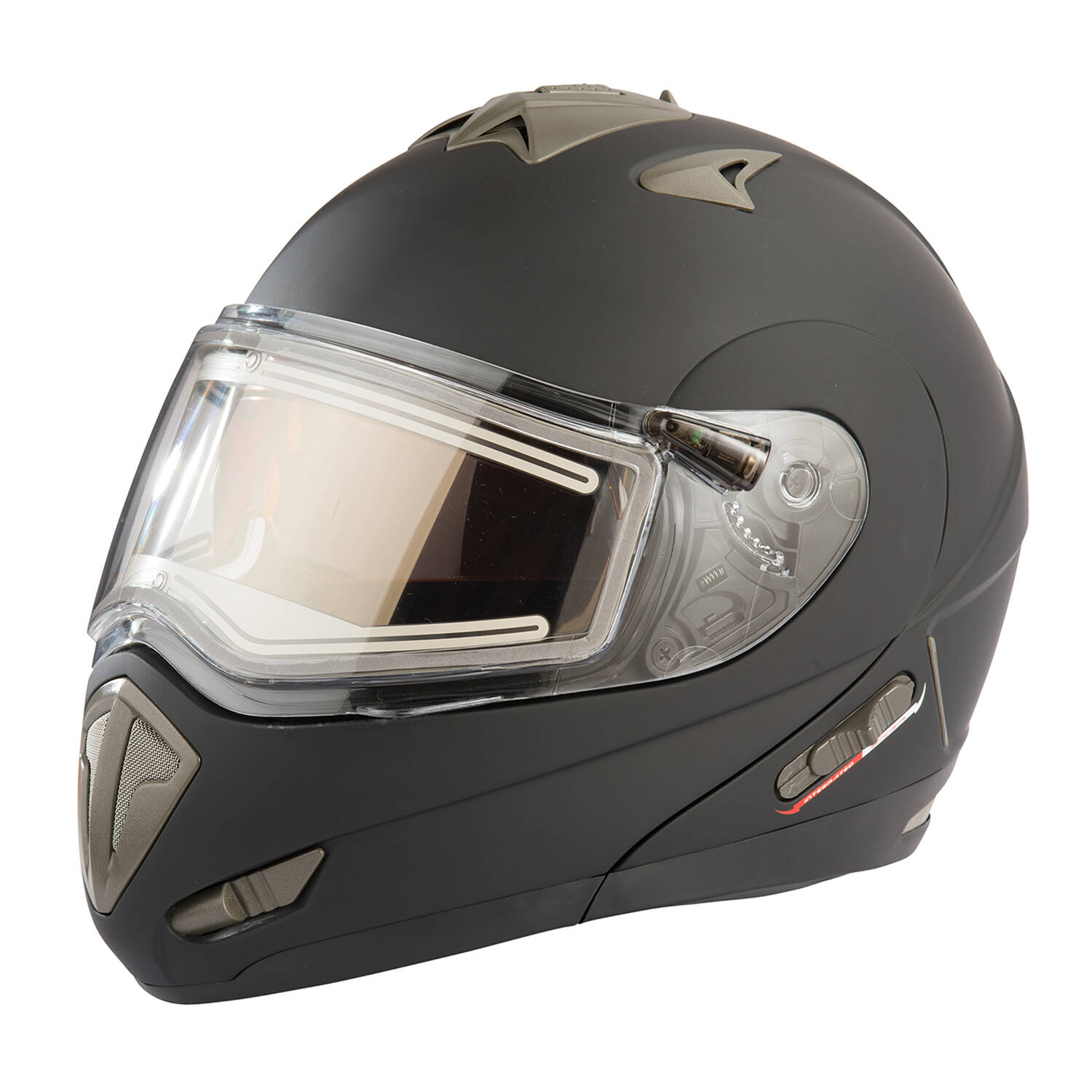 Polaris Modular 1.0 Adult Helmet with Electric Shield Black