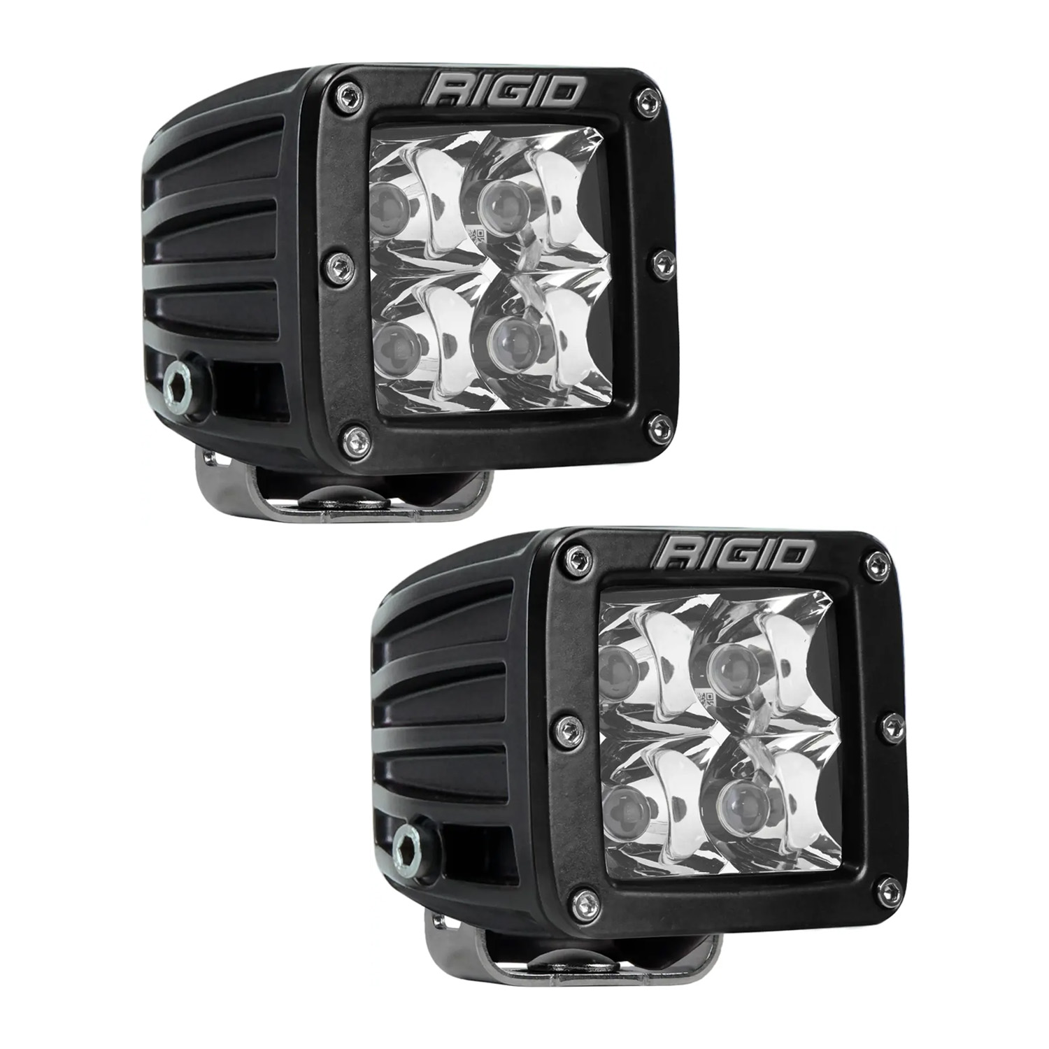 RIGID® D-Series PRO Spot LED Light, Pair | Polaris RZR