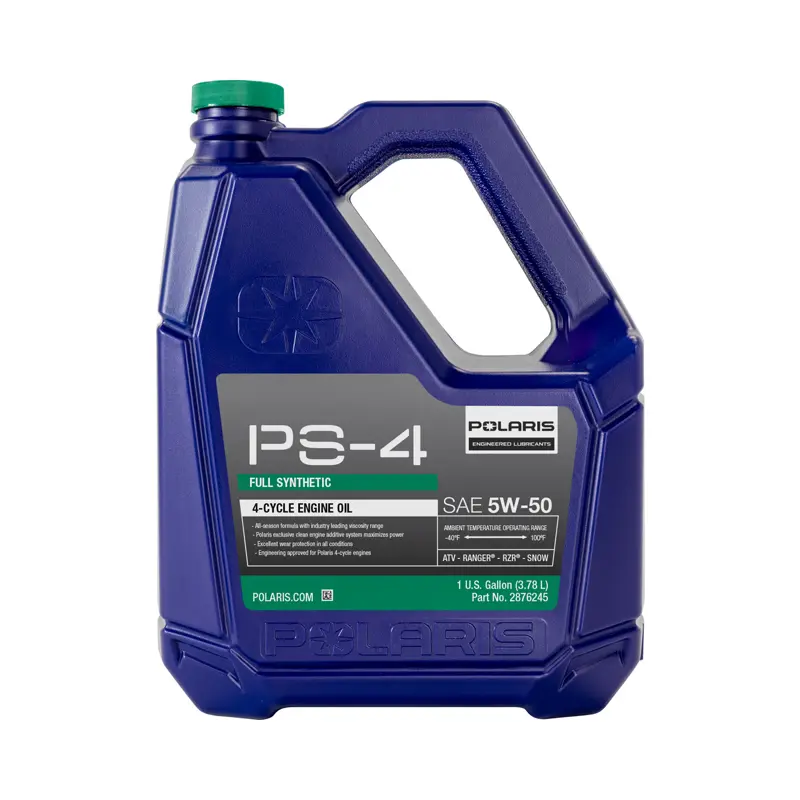 PS-4 Full Synthetic 5W-50 All-Season Engine Oil, 4-Stroke Engines