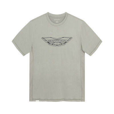 Men's Performance Winged Tee, Gray