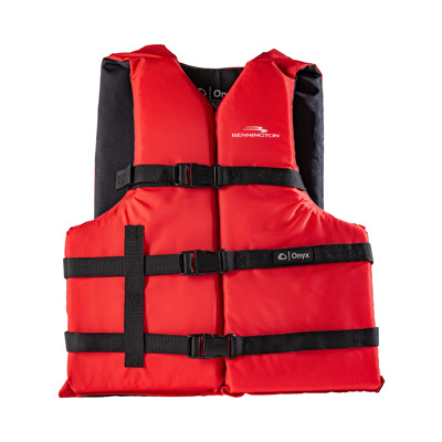 Adult General Purpose Lifevest, Red