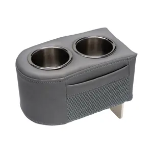 Pontoon Cup Holder With Double Stainless Steel Cup Holder Portable Drink Bottle Holder For RV