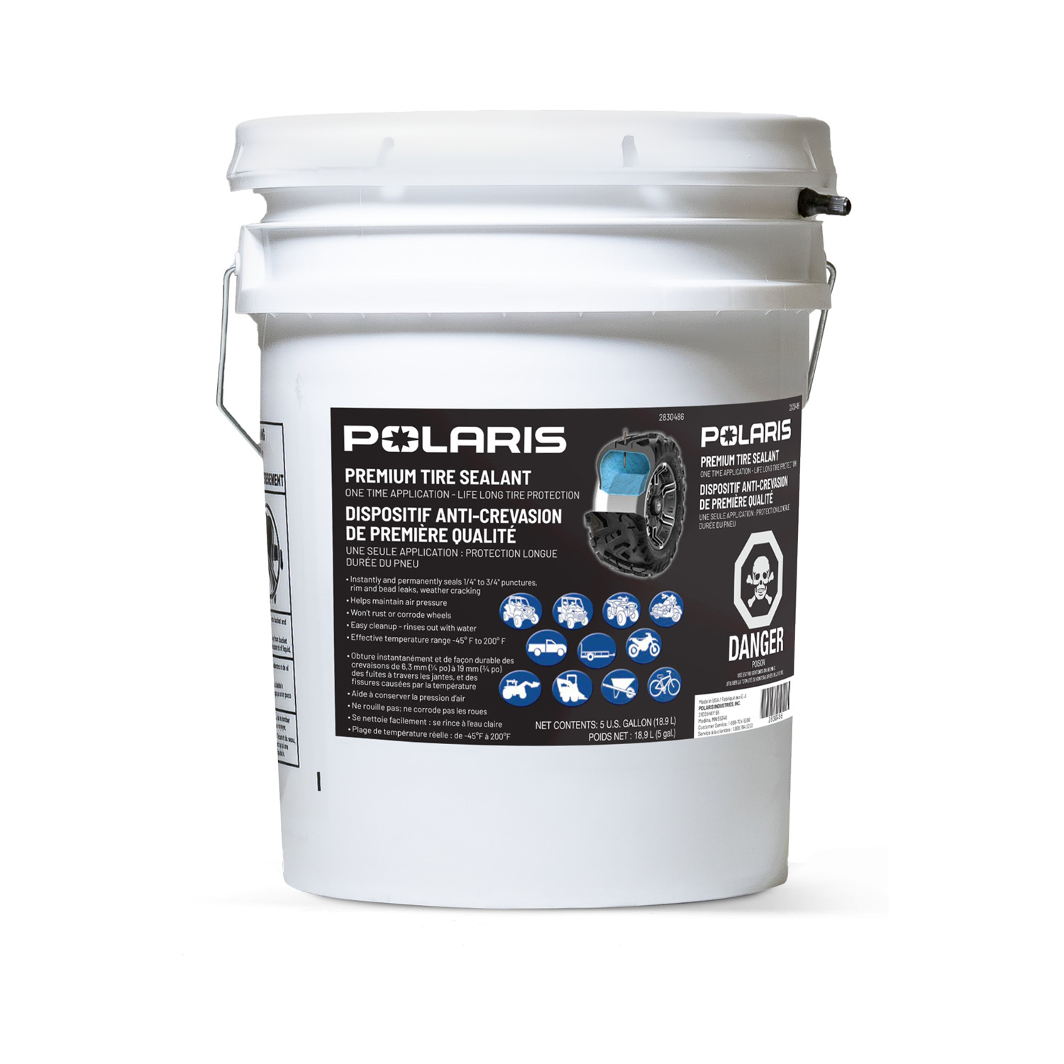 うい様へ♥5/11 Premium Tire Sealant, 5 Gallons, Part 2830486 | Polaris