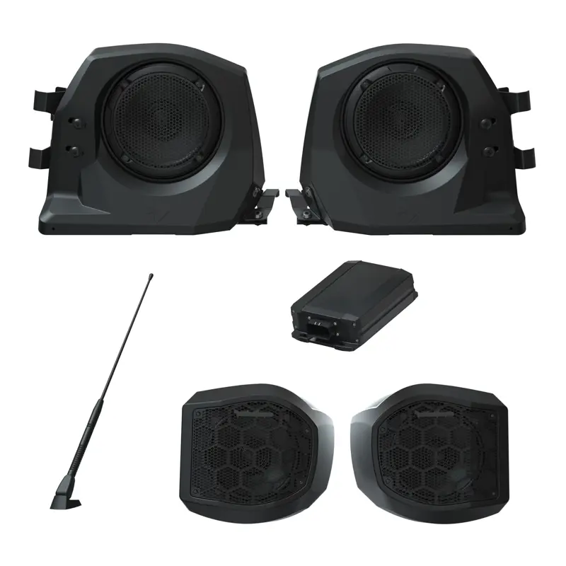 Stage COMMAND Audio Kit + Rear Speakers by Fosgate® | Polaris