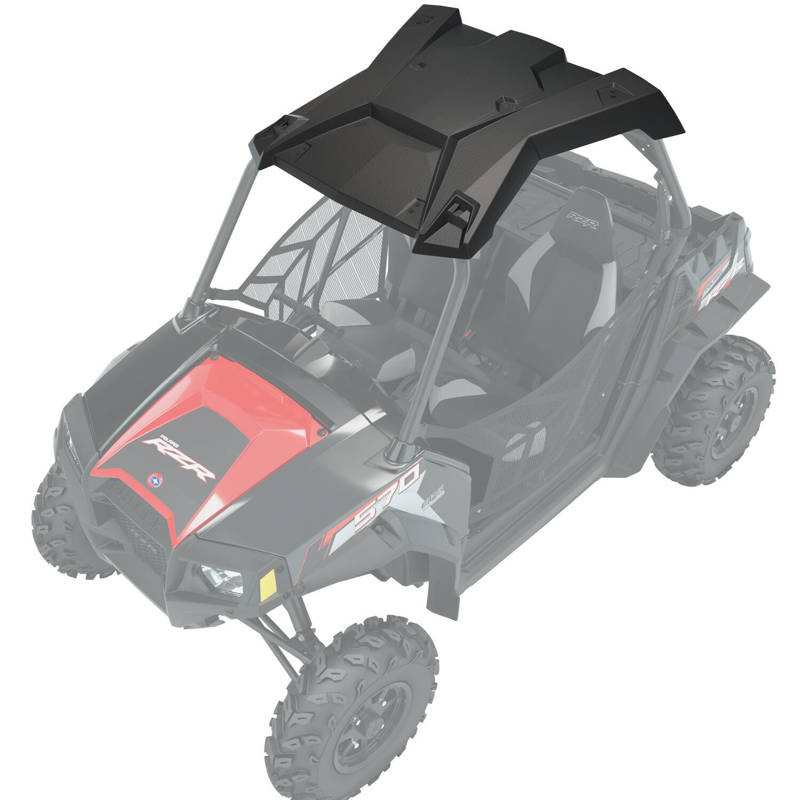 Lock Ride Sport Roof Black Polaris Rzr