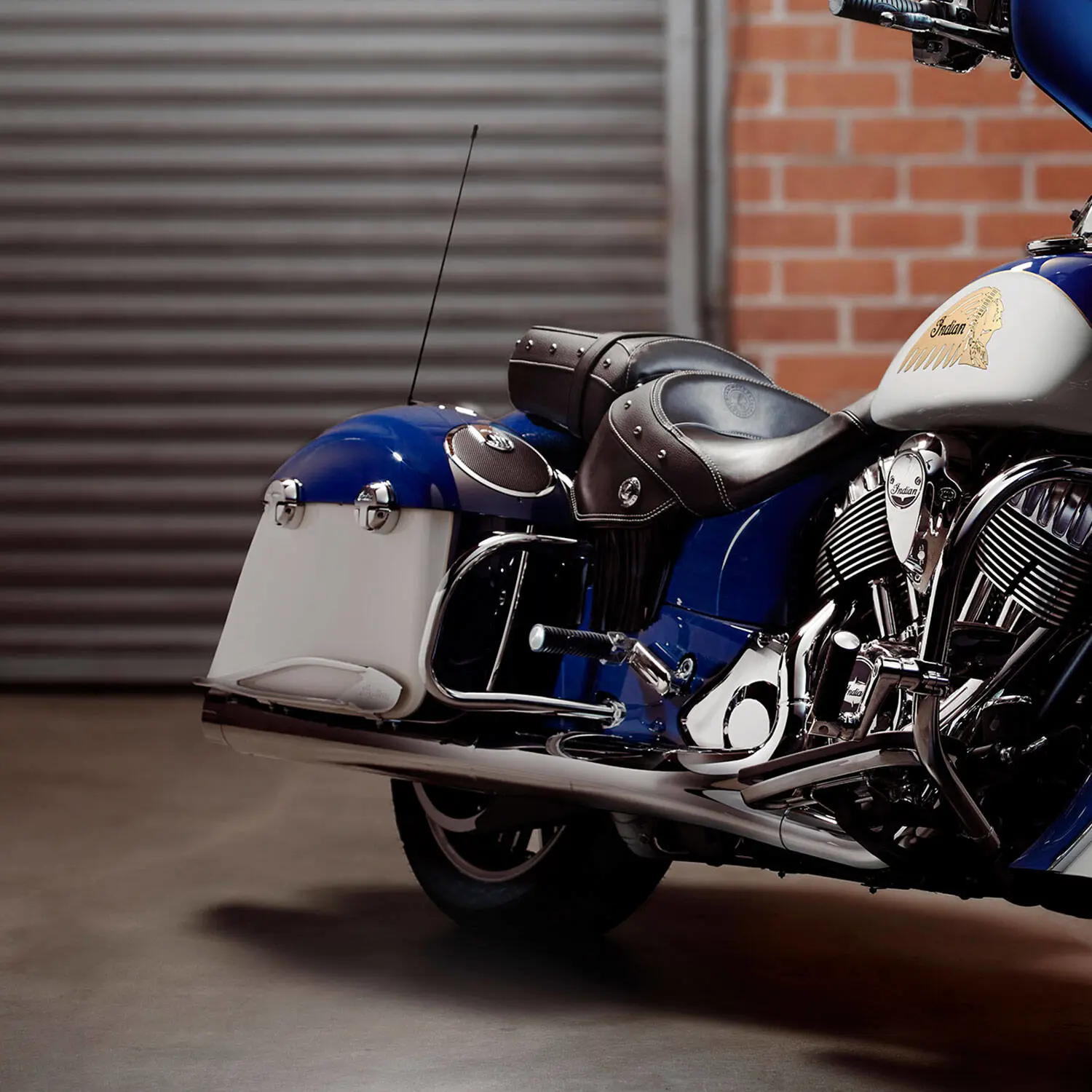 Steel Rear Highway Bars, Pair Indian Motorcycle