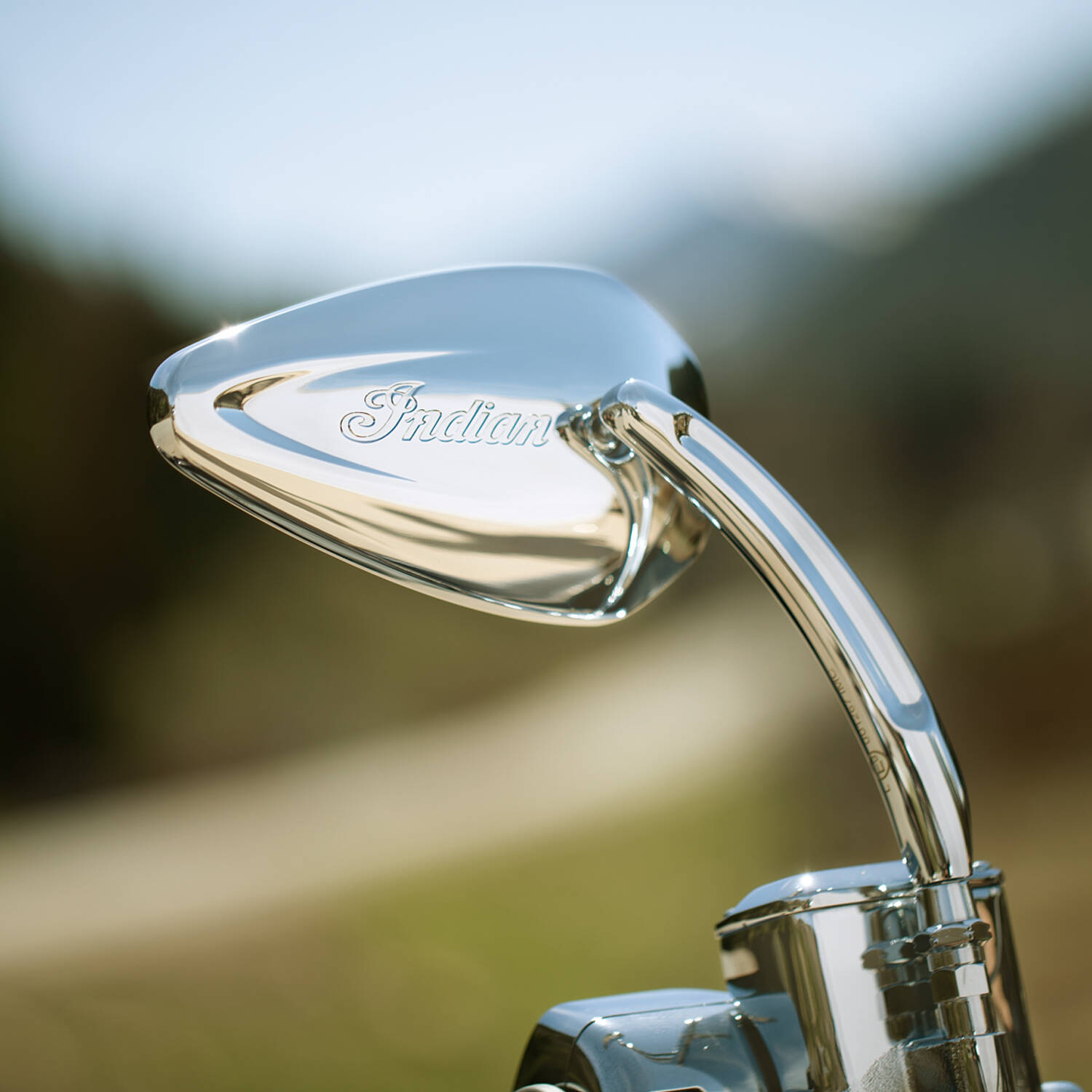 Pinnacle Mirrors in Chrome, Pair | Indian Motorcycle EN-CA