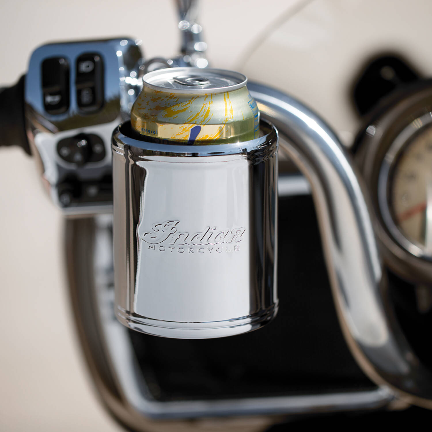 Pinnacle Cup Holder, Chrome | Indian Motorcycle