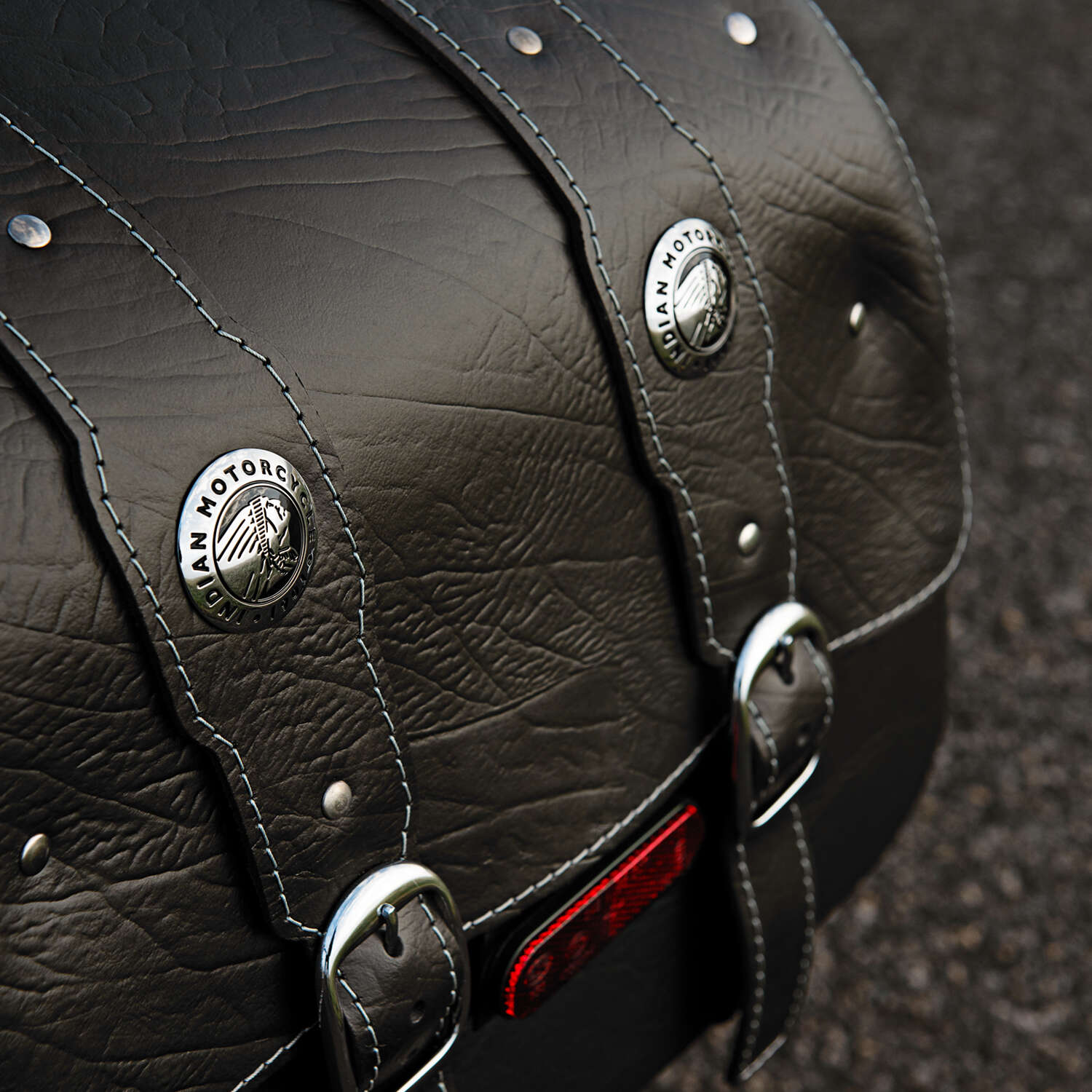 Genuine Leather Saddlebags, Pair | Indian Motorcycle