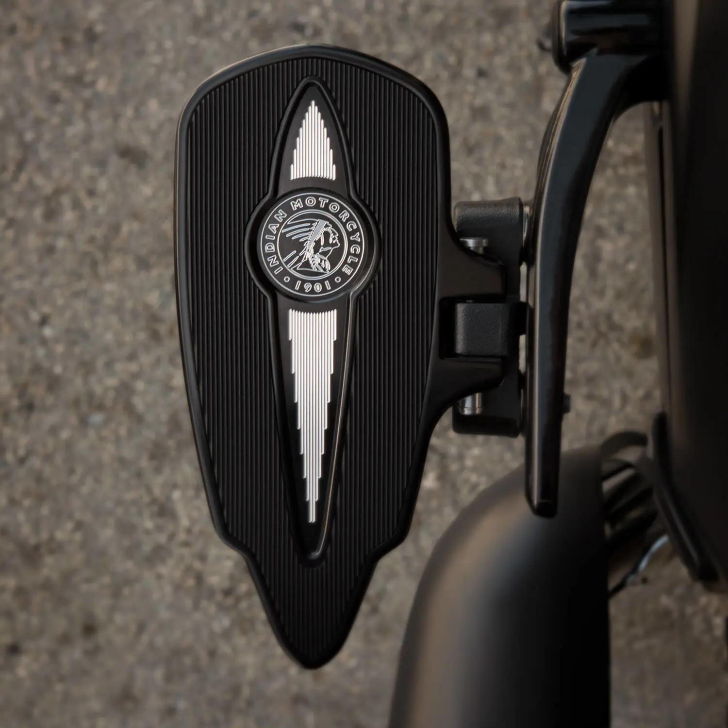 Paire de marchepieds arrière de moto universels réglables pour passager