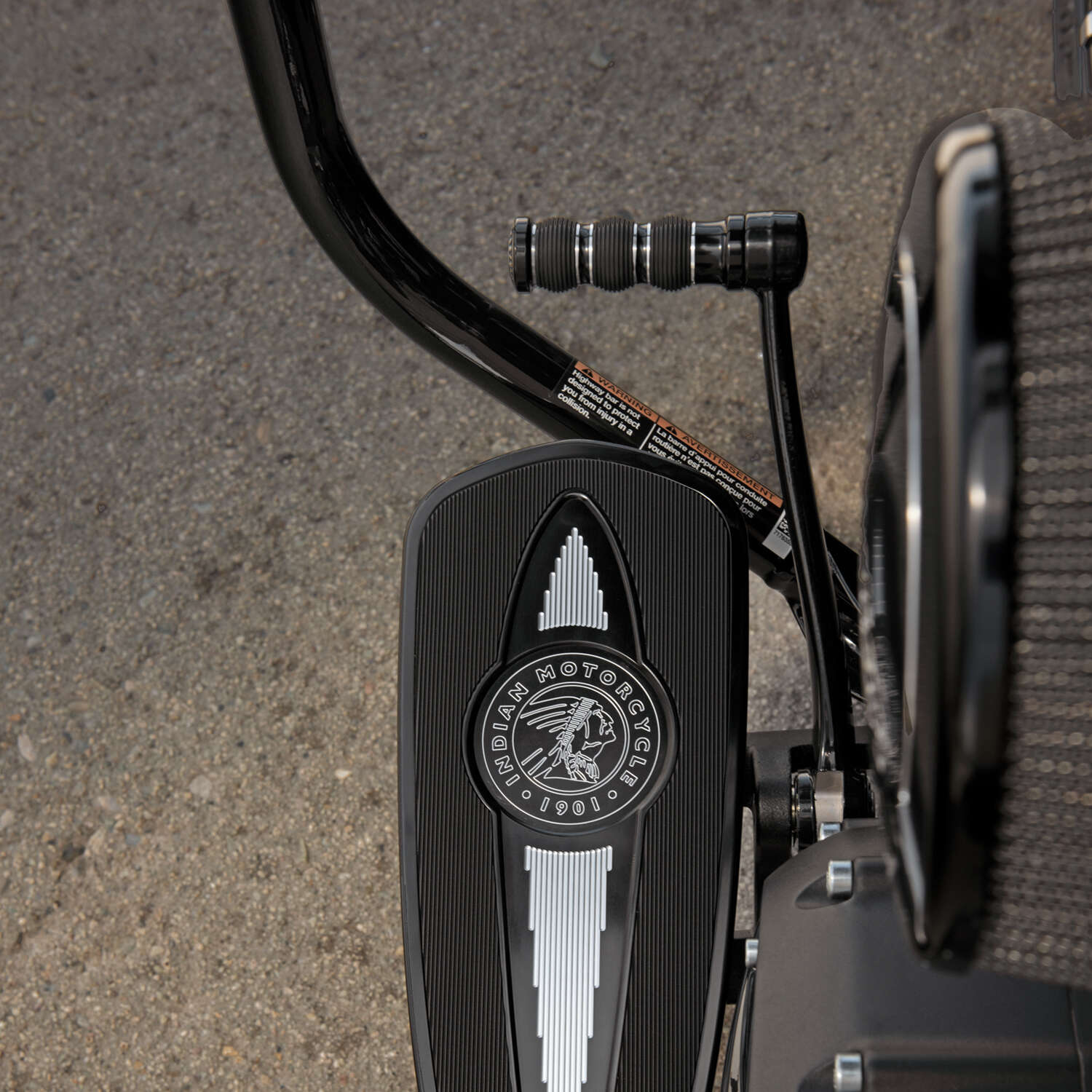 Select Toe Peg, Black | Indian Motorcycle