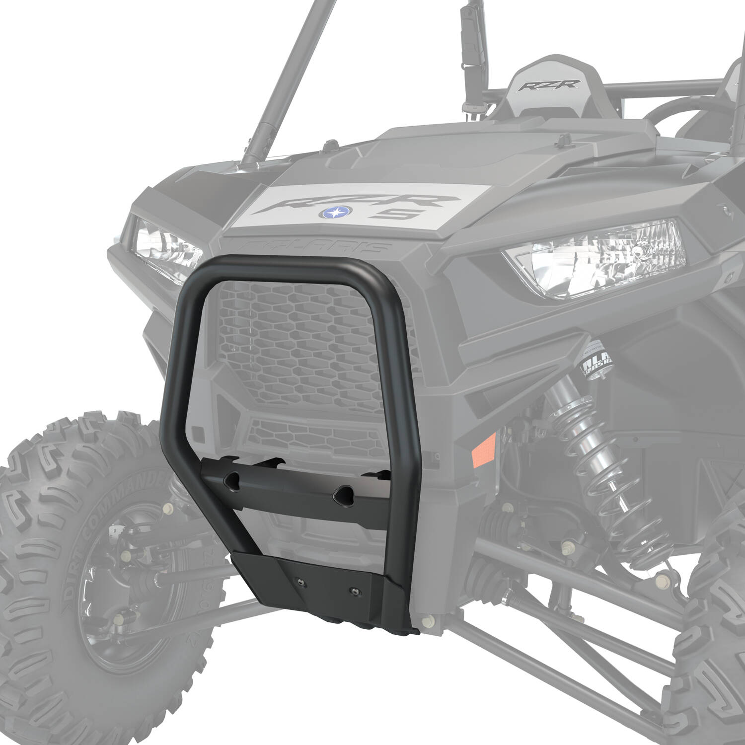 Front Bull Bumper, Black | Polaris RZR
