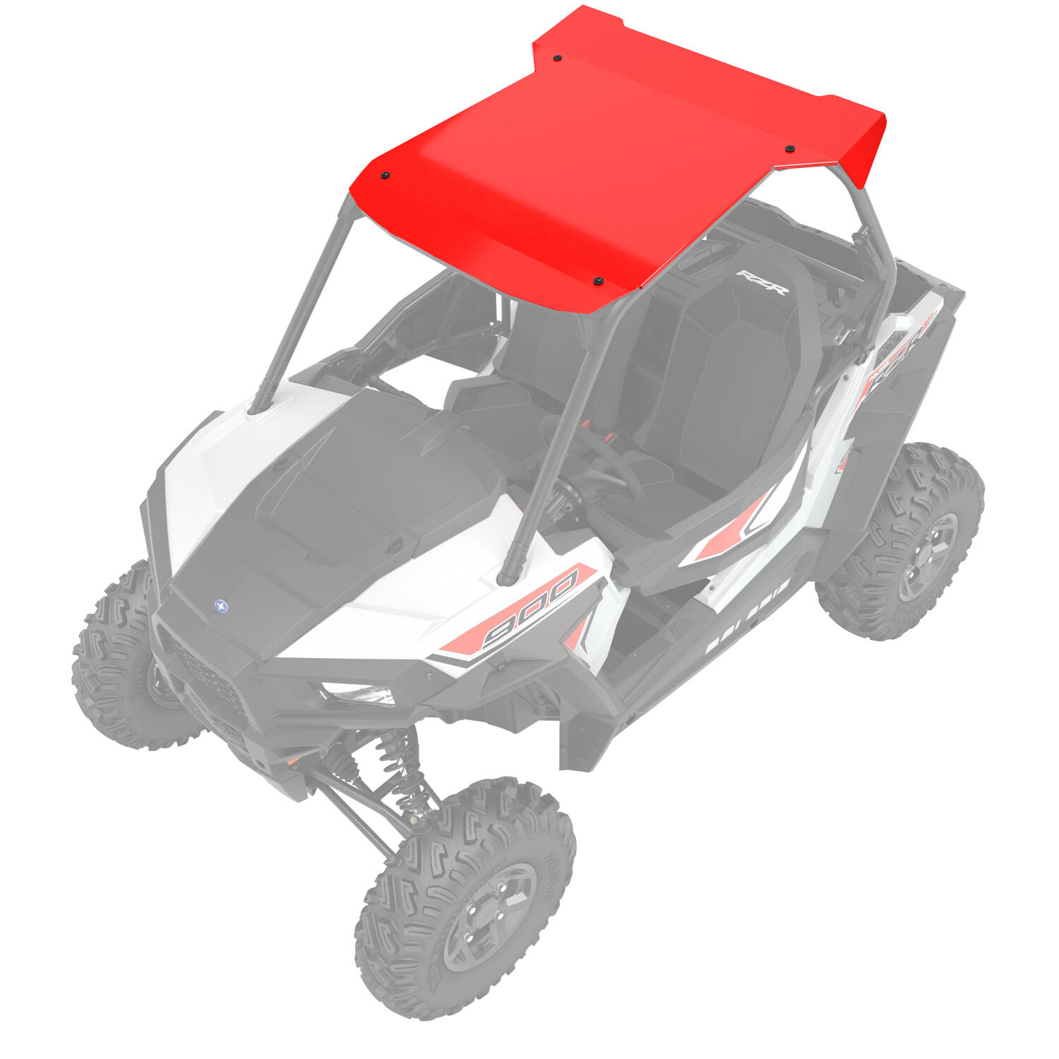 Aluminum 2 Seat Roof Polaris Rzr