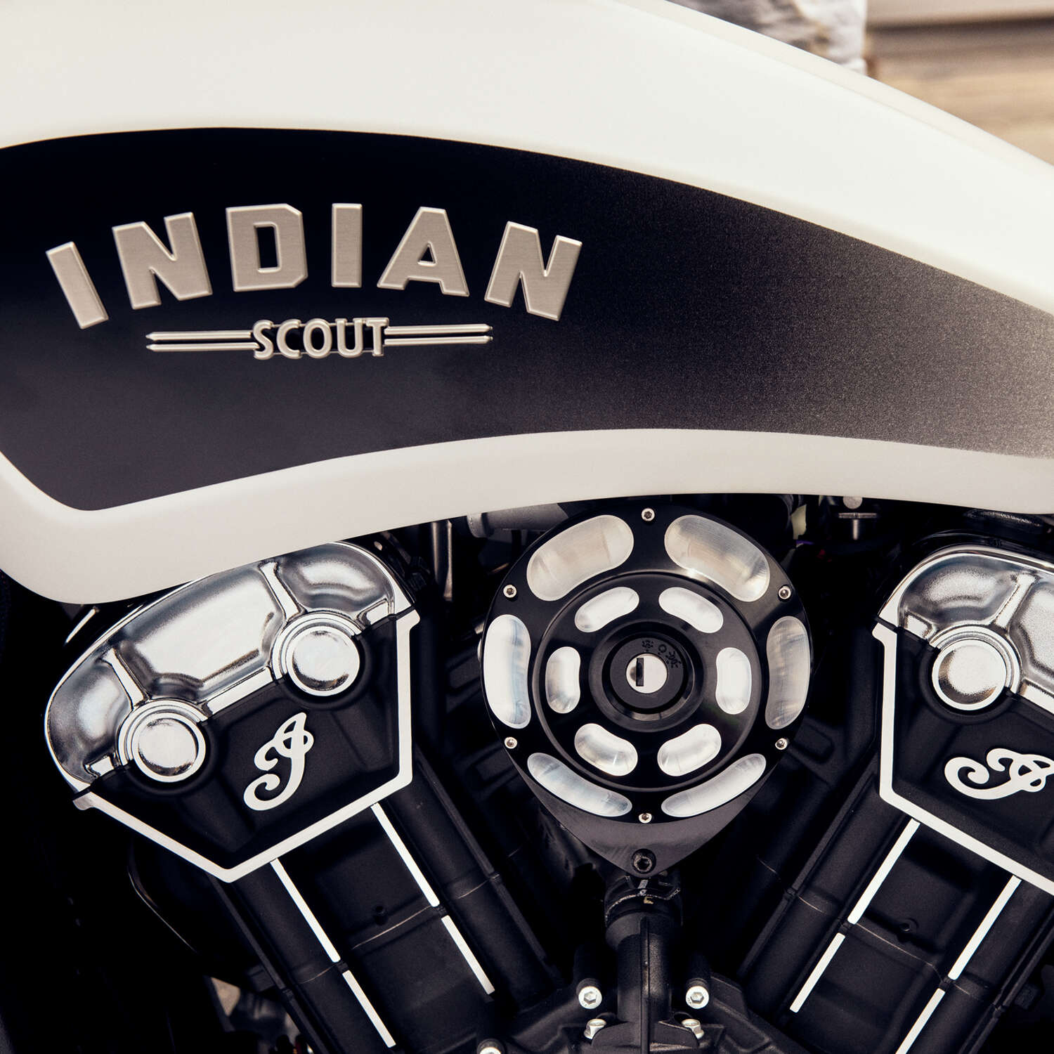 indian scout ignition cover