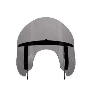 Polycarbonate Mid Windshield without Headlight Cowl, Clear