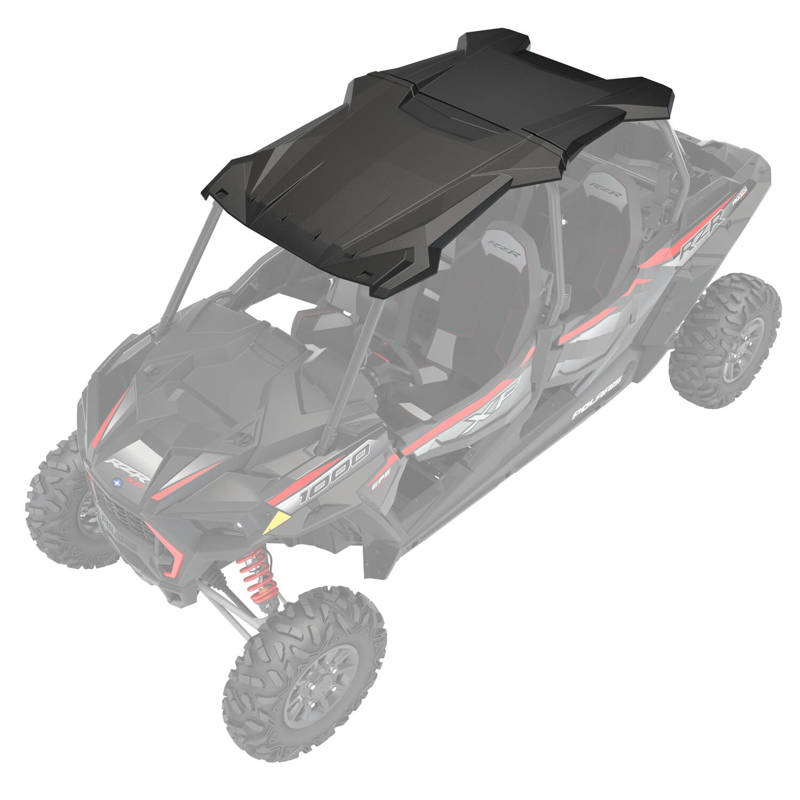 Poly 4 Seat Sport Roof Black Polaris Rzr