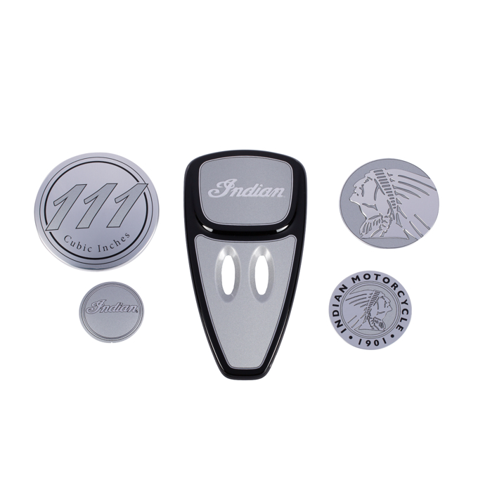 Touring Engine Cover Kit, Star Silver | Indian Motorcycle