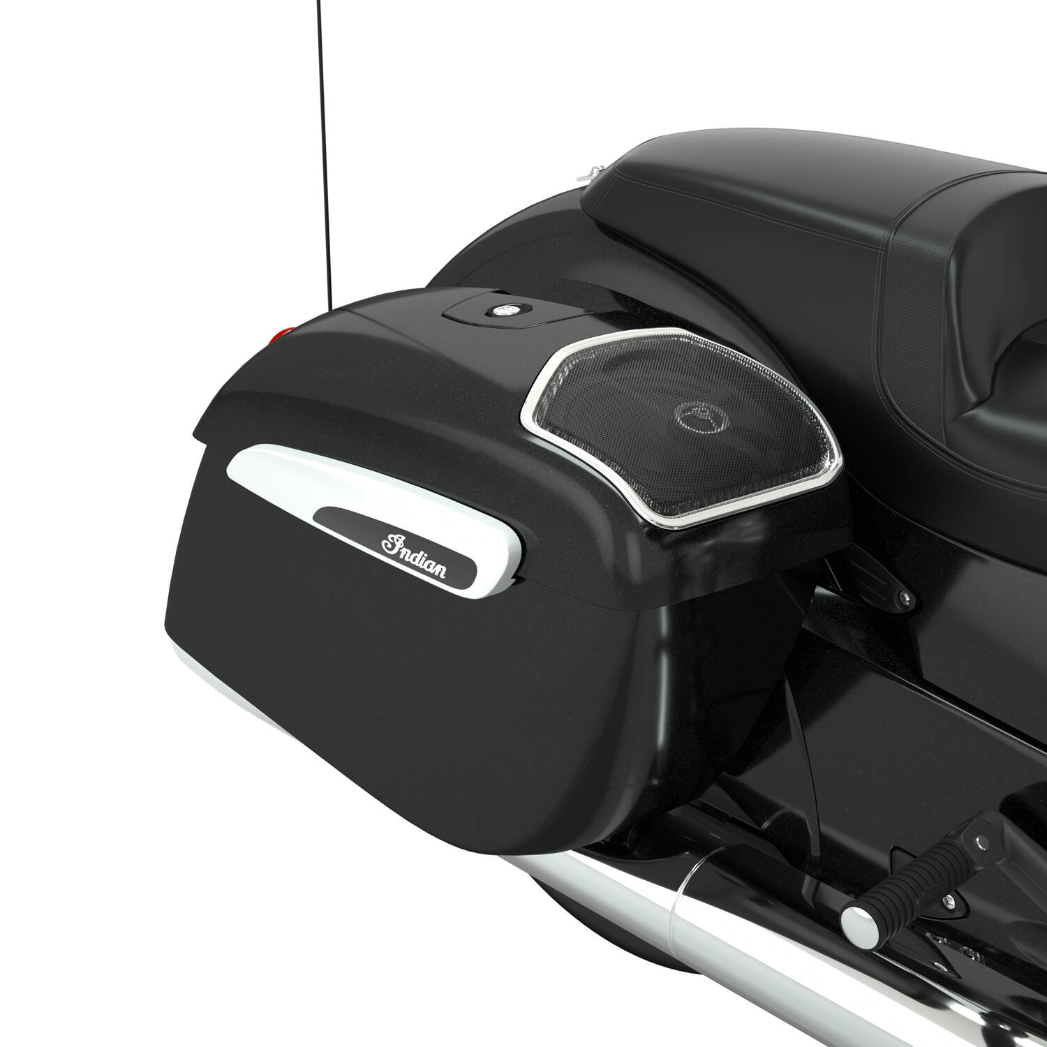 PowerBand Audio Saddlebag Lid Speaker Bezels, Pair Indian Motorcycle