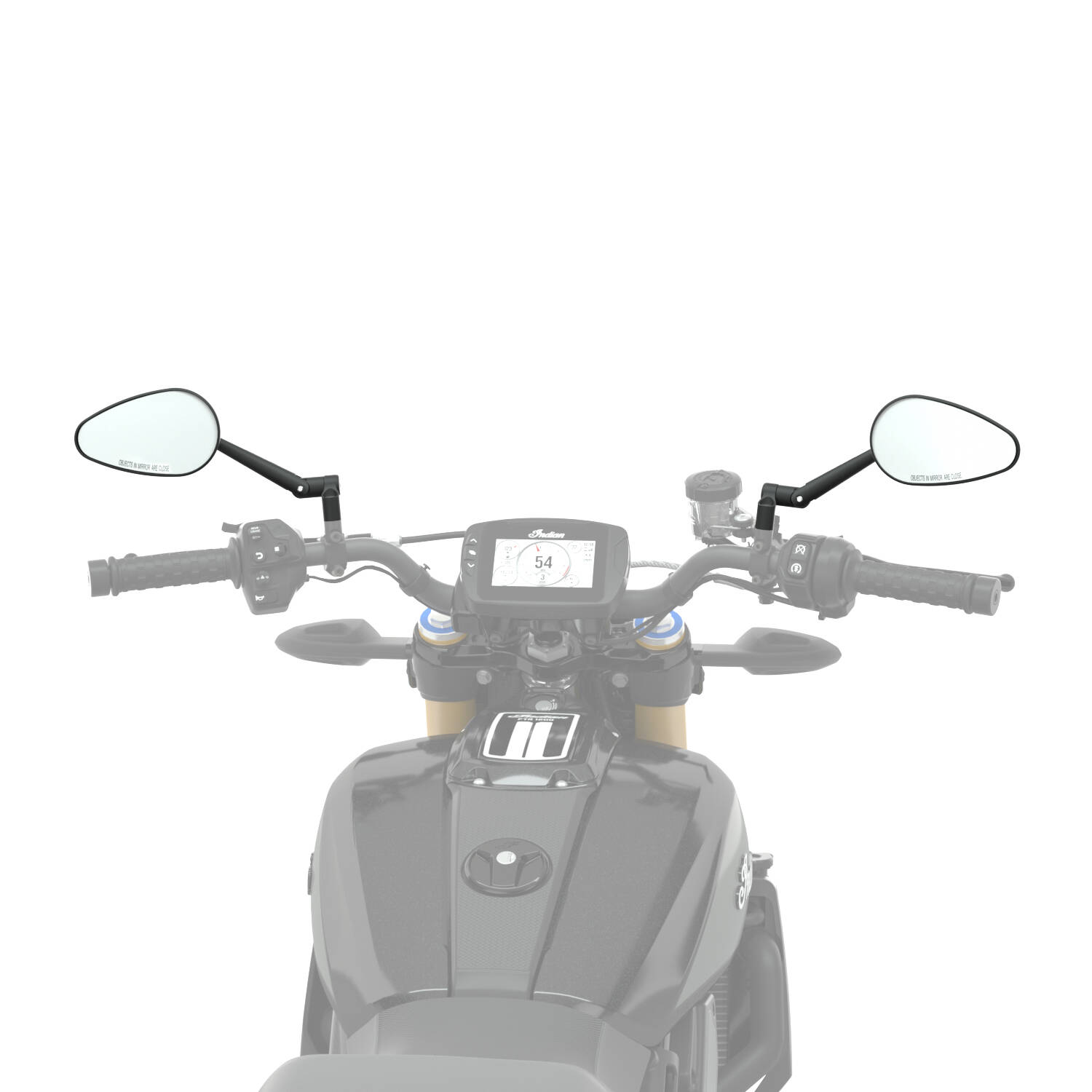 Radial RS Mirrors by Rizoma® | Indian Motorcycle