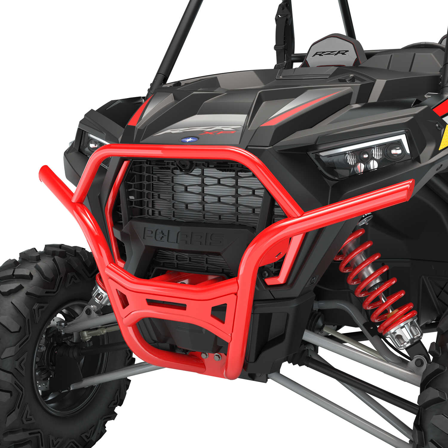 Front Low Profile Bumper, Indy Red | Polaris RZR