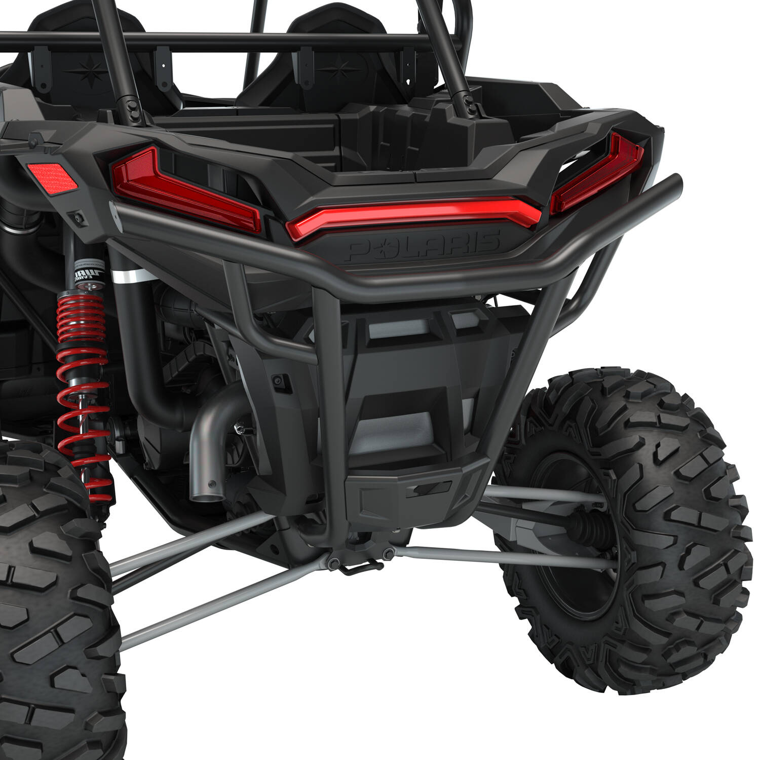 Rear Low Profile Bumper, Matte Black | Polaris RZR