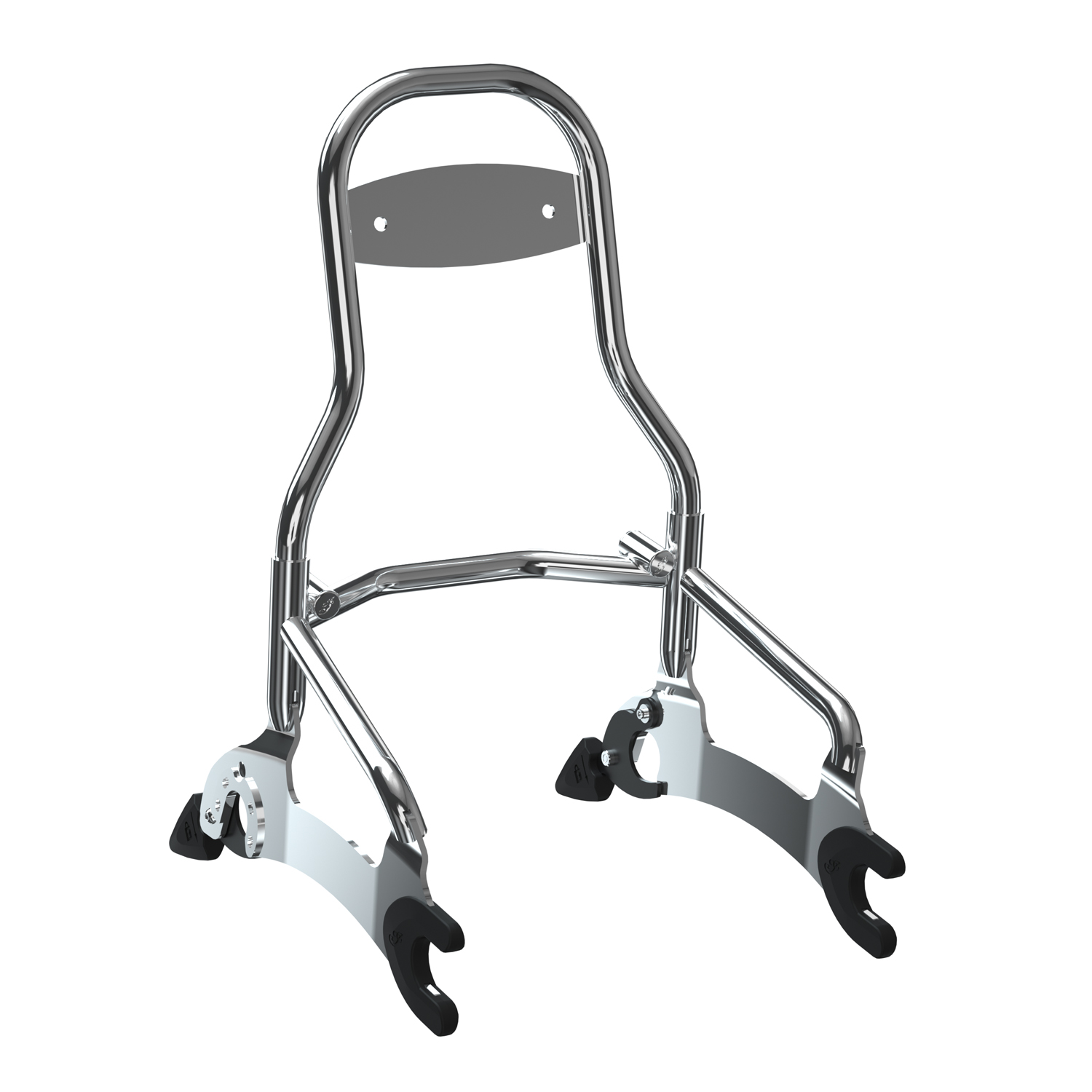 Steel 12 in. Universal Quick Release Passenger Sissy Bar | Indian