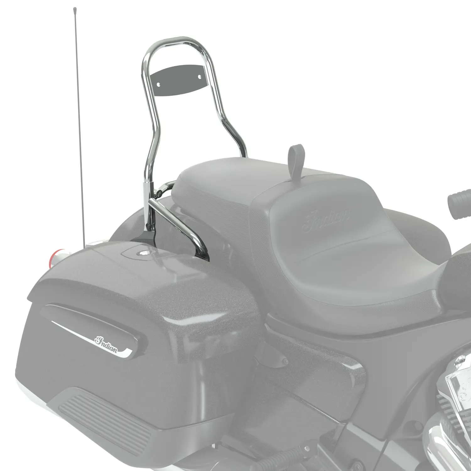 Quick Release Backrest Mounting Kit For Harley Davidson - Fits Touring, Softail, Sportster, Dyna Sissy Bars
