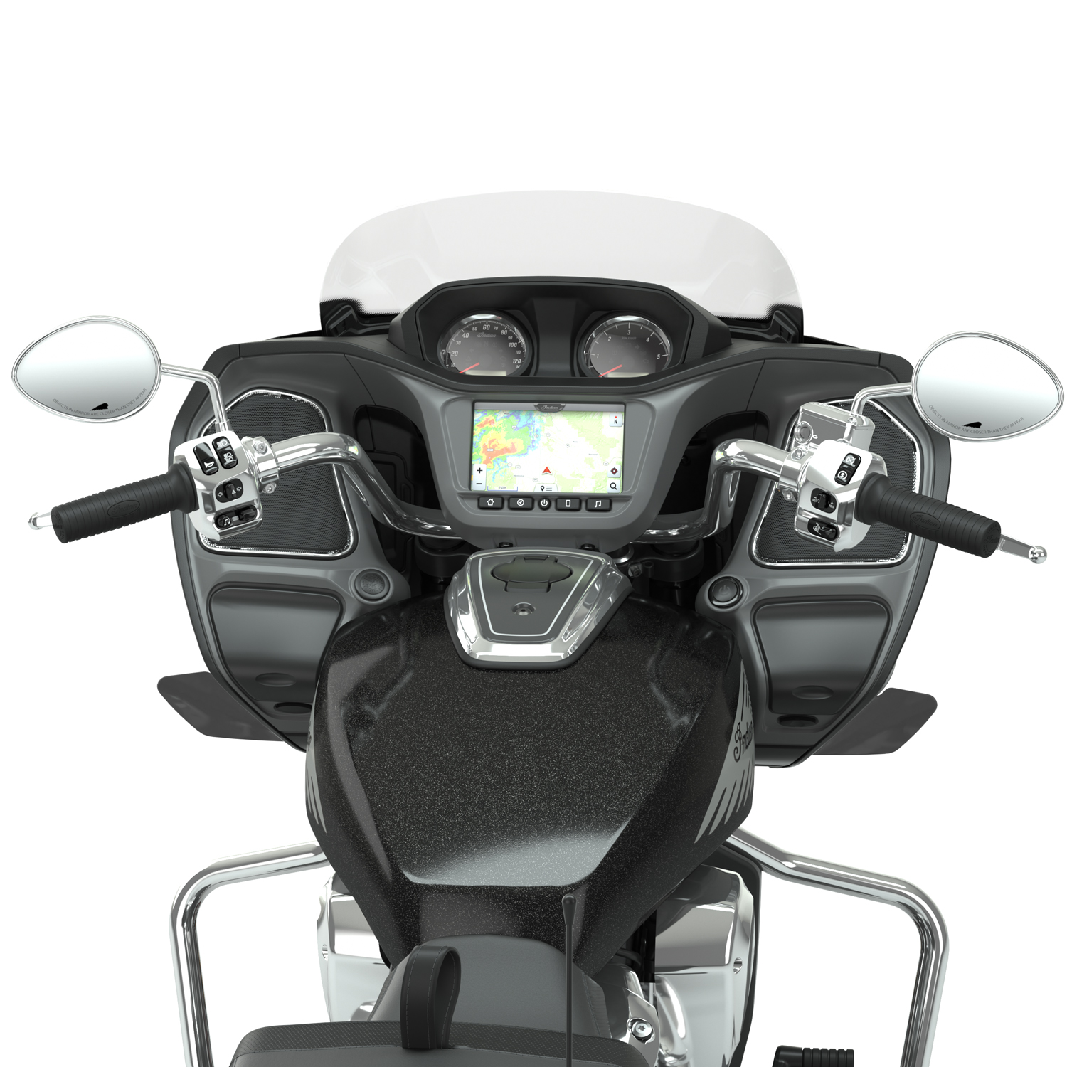 Reduced Reach Handlebar, Polished | Indian Motorcycle