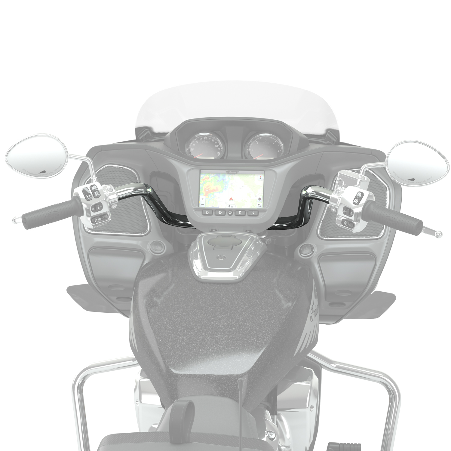 Reduced Reach Handlebar, Polished | Indian Motorcycle